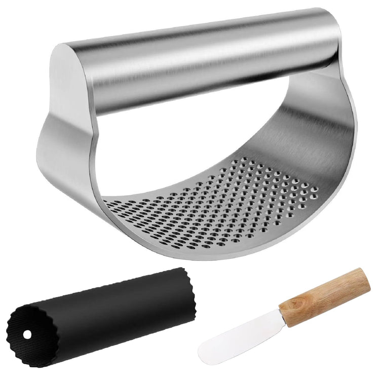 Garlic press kitchen tool garlic peeler professional ginger crusher ergonomic labor