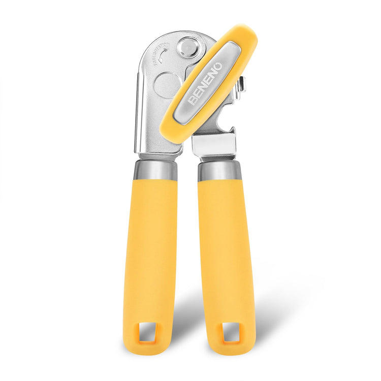 Heavy Duty Hand Can Opener Manual with Magnet Lid Remover