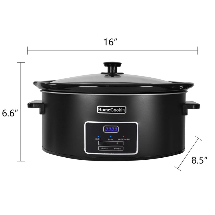 6 Quart Programmable Slow Cooker