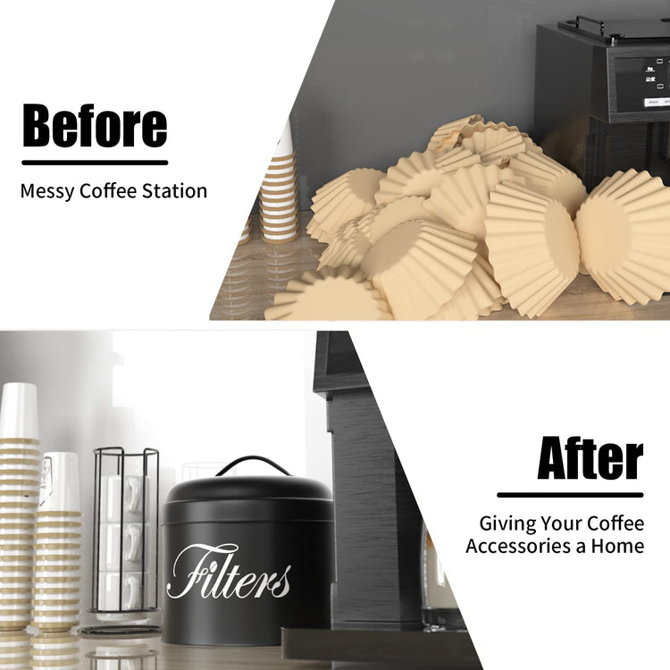 Coffee Filter Holder with Lid