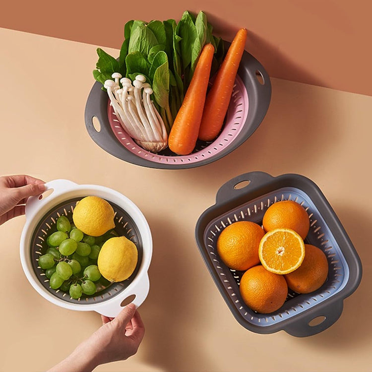 Collapsible Colander and Strainer (2 Count)