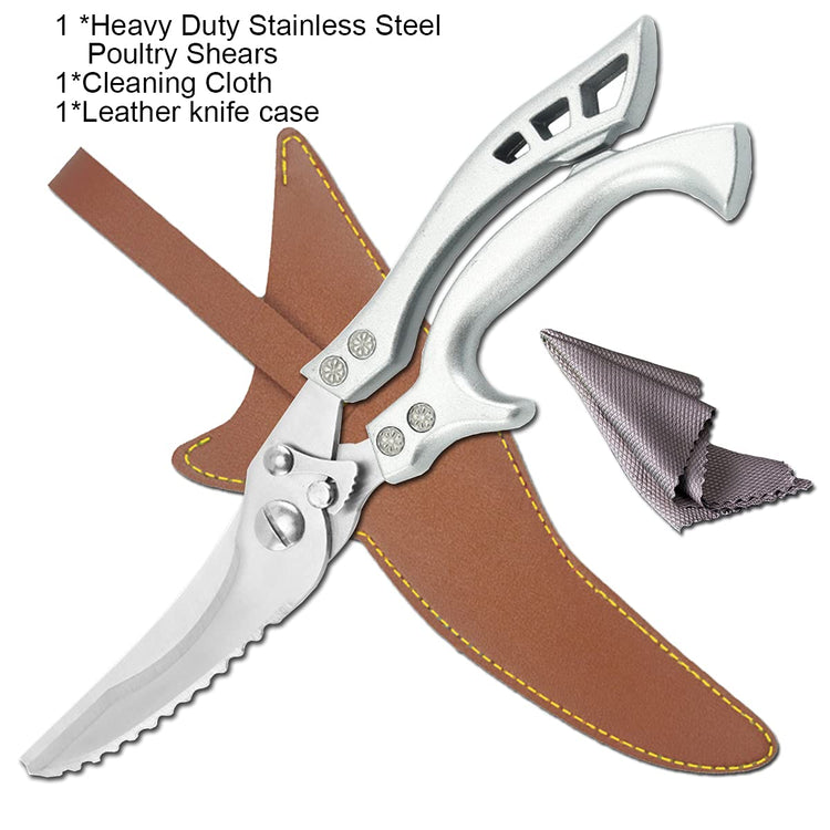 Upgrade Heavy Duty Stainless Steel Kitchen Scissors