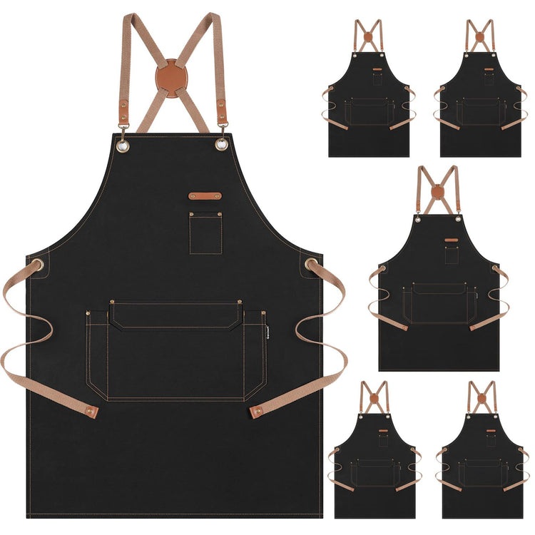 Chef Apron Men Women (6 Count)