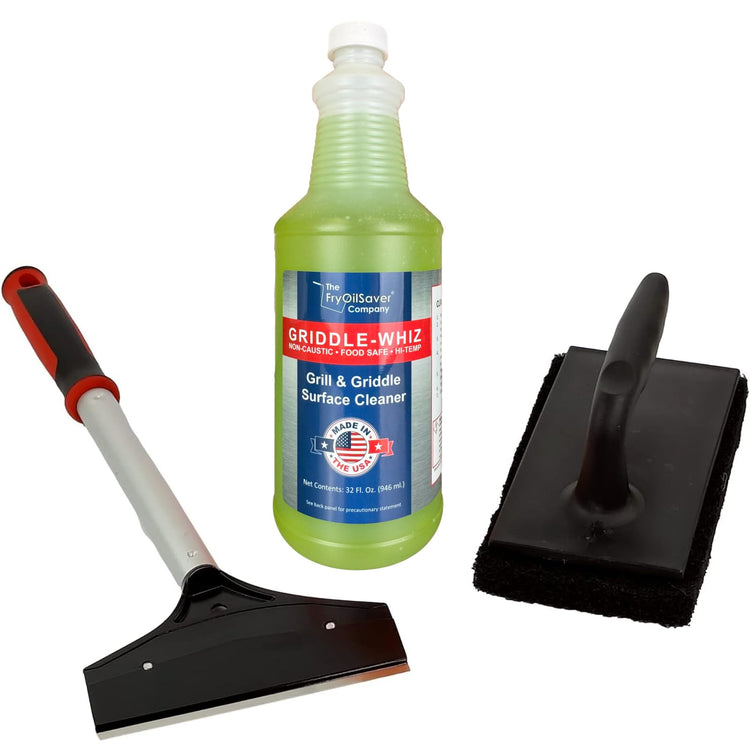 Griddle Whiz 3 Piece Griddle Cleaning Kit (32 Fl Oz)