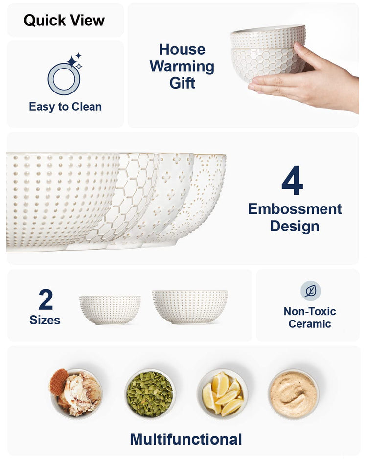 Small Bowls 12 OZ (4 Count)