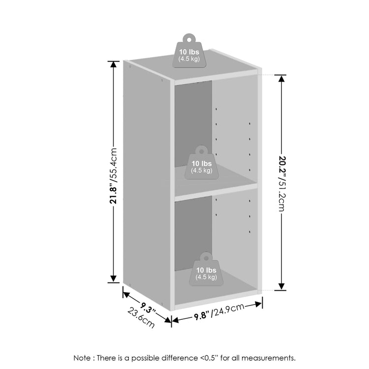 Reed 2 Tier Closet Organizers and Storage