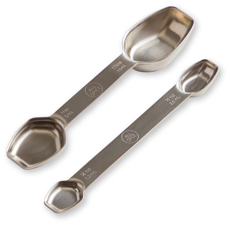 Stainless Steel Double Sided Measuring Spoon Set