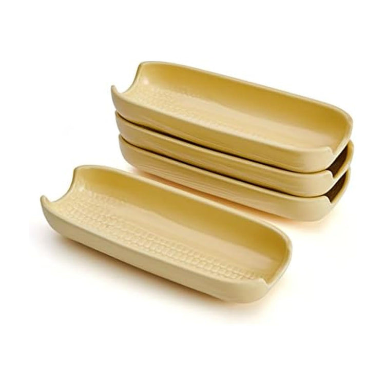 Callie Yellow Corn Dishes Set of 4 (4 Count)
