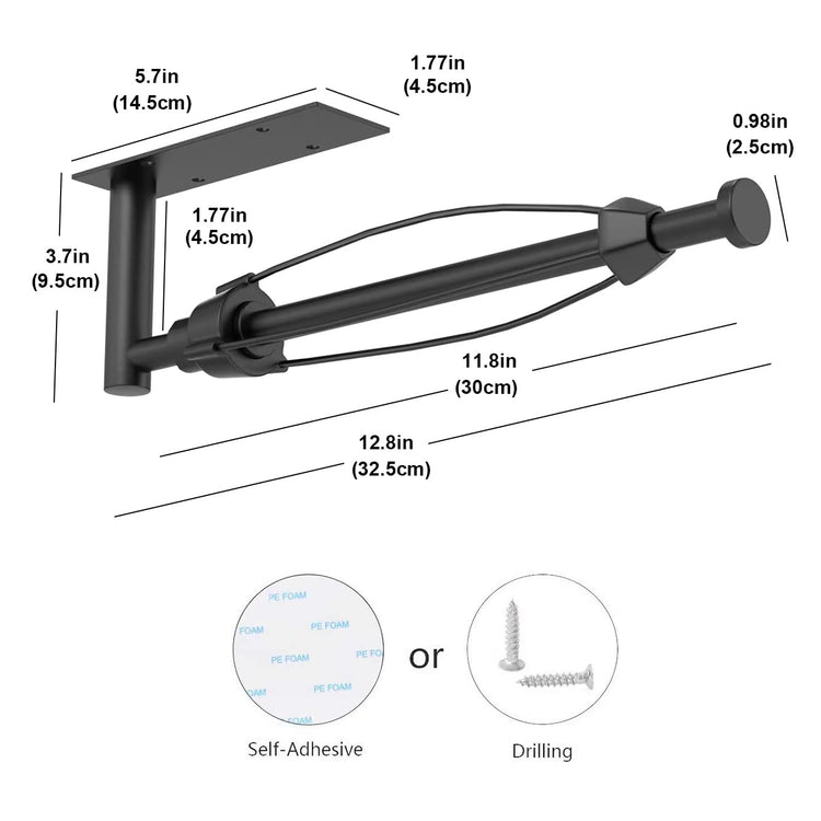 Self Adhesive Paper Towel Holder Under Cabinet Mount