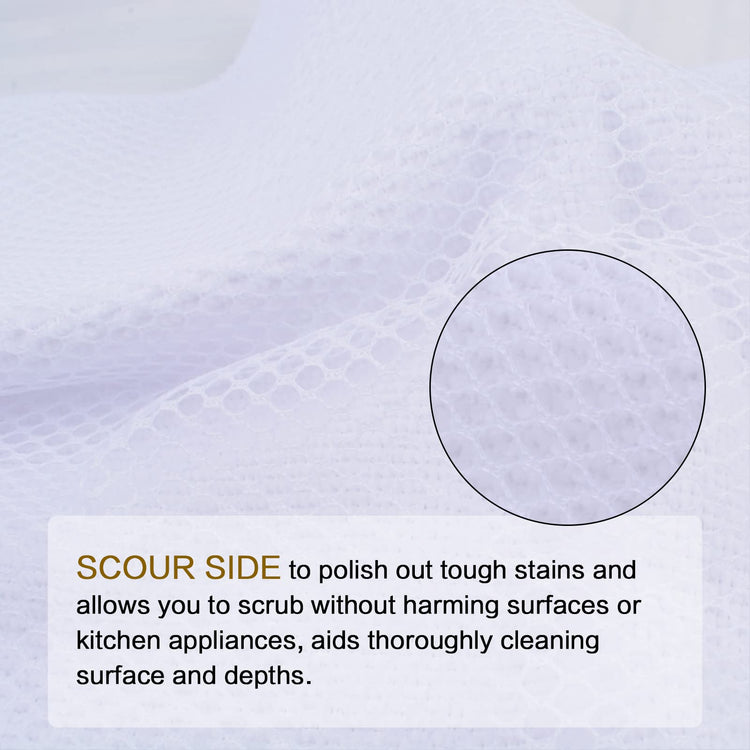 Dish Cloth for Washing Dishes Kitchen Washcloth Cleaning Cloth (10 Count)