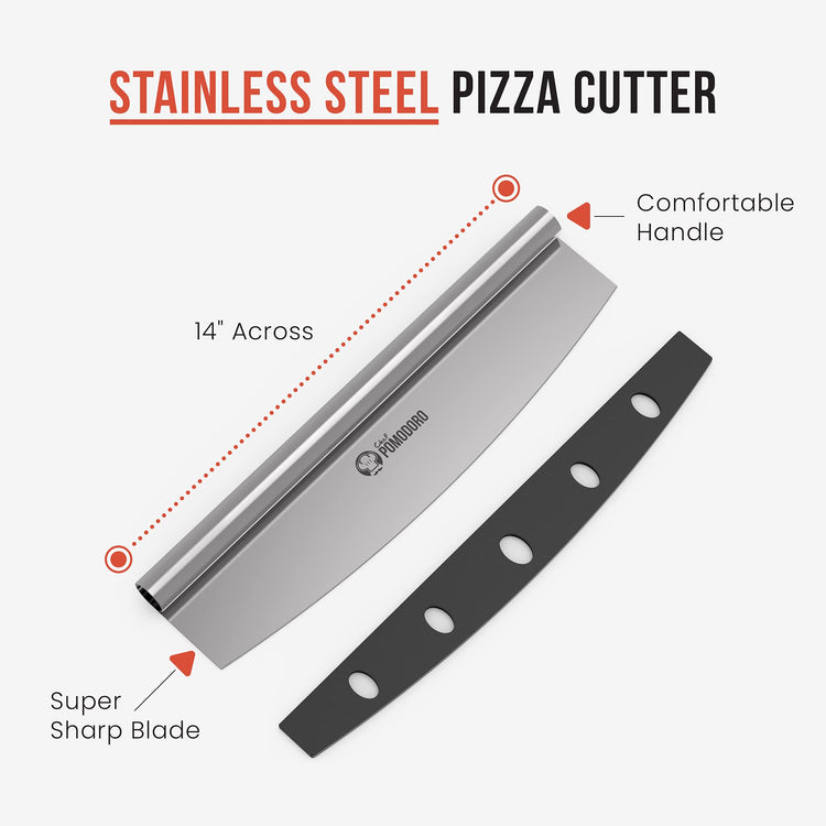 Pizza Peel and Cutter Set