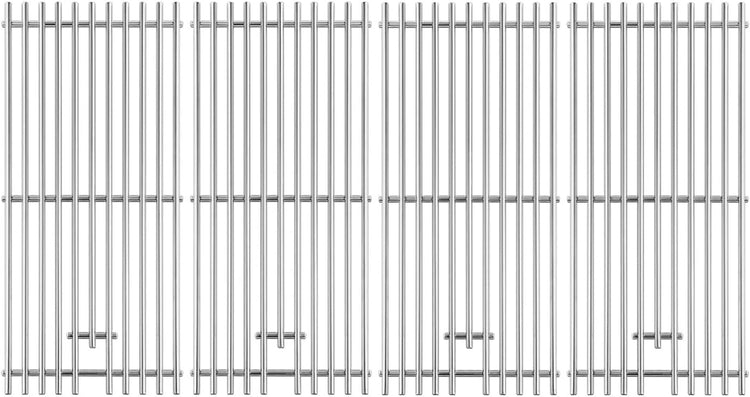 16517 47629 Grill Grates Replacement Parts for Bull Grill Parts 4 Burner 30 Inch Angus 47628 41629 41628 Outlaw 26038 26039 Premium 18249 18248 Lonestar 87049 87048 Lion L75000 Cooking Grates