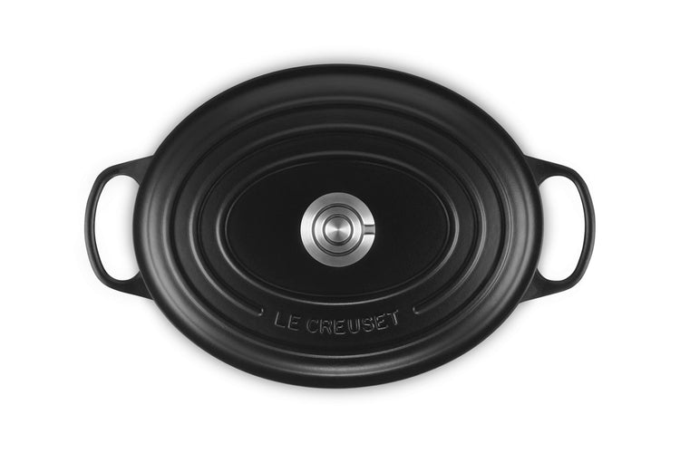 Enameled Cast Iron Oval Dutch Oven