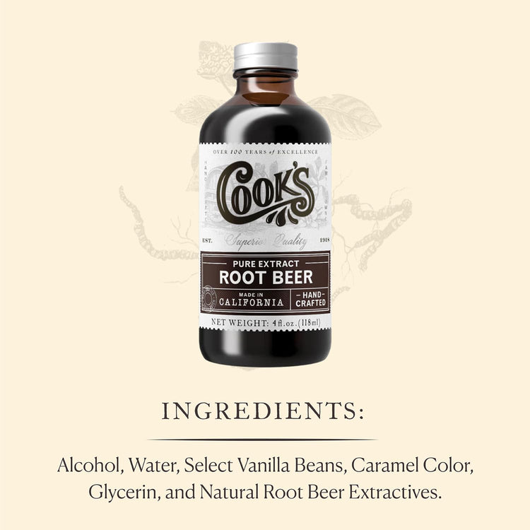 Root Beer Extract for Homemade Root Beer & Baking (128 Fl Oz)