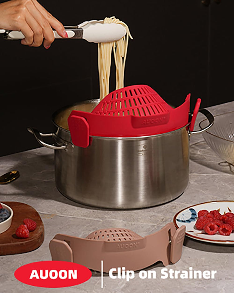 Pot Strainer Clip on Silicone