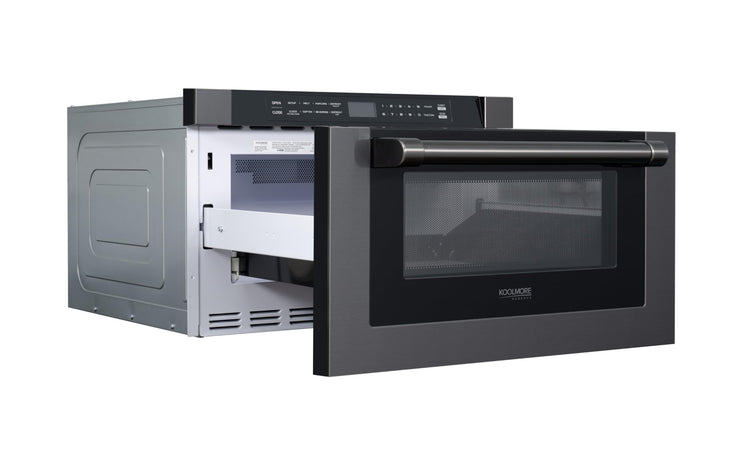 Reserve 24 in. 1.2 cu. ft. Microwave Drawer with Electric Door Opening