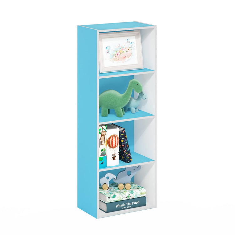 LUDER 4 Tier Book Shelf