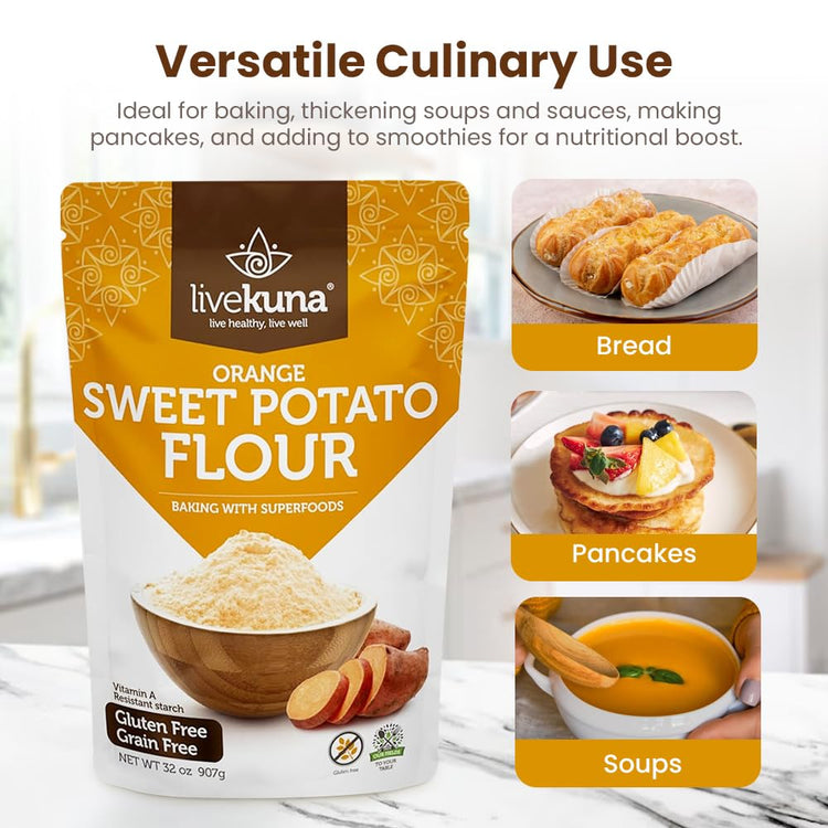 Orange Sweet Potato Flour (32 Ounce)