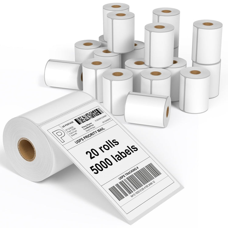 4"X6" Thermal Shipping Labels (5000 Count)