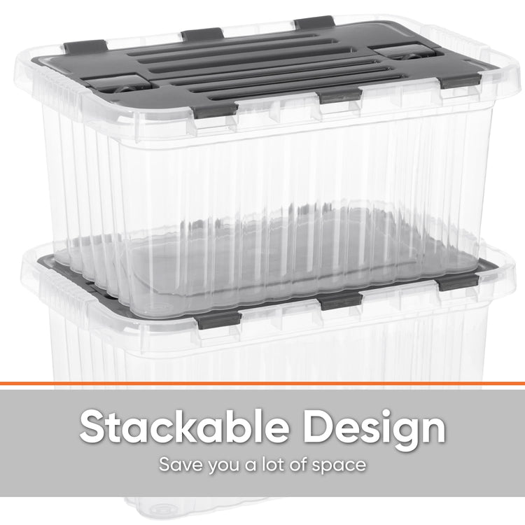 Storage Bins with Lids