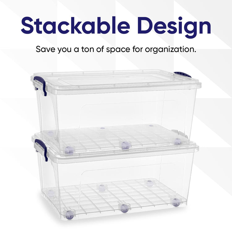 Storage Bins with Lids