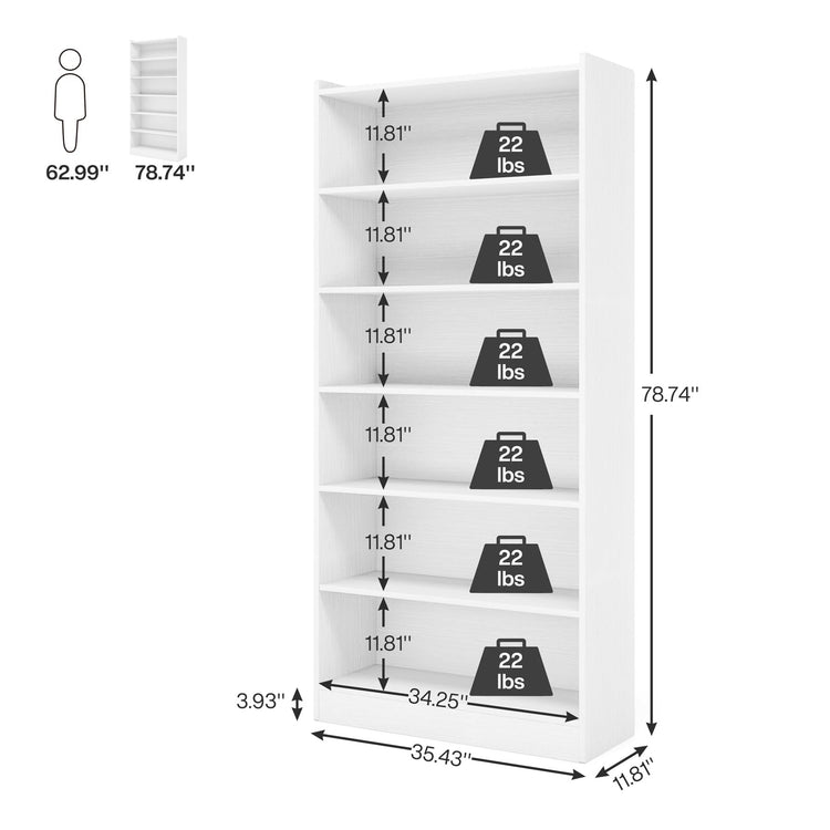 78 inch Tall Bookcase