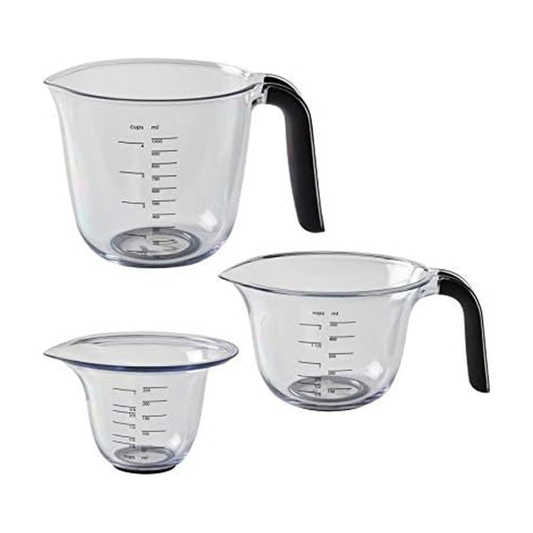 KQ298OSOBA Gourmet Set of 3 Measuring Jugs (3 Count)
