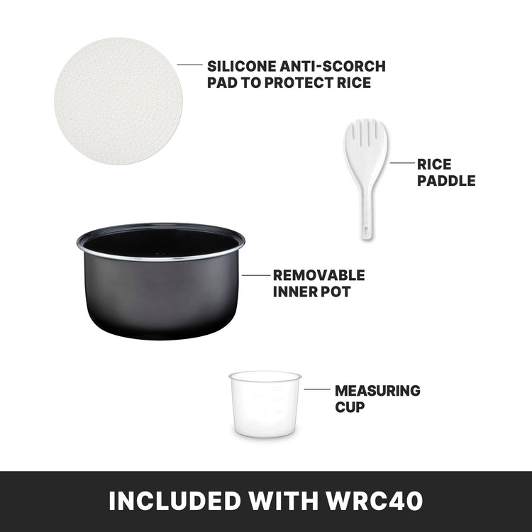 Rice Cooker with 40 (40 Count)