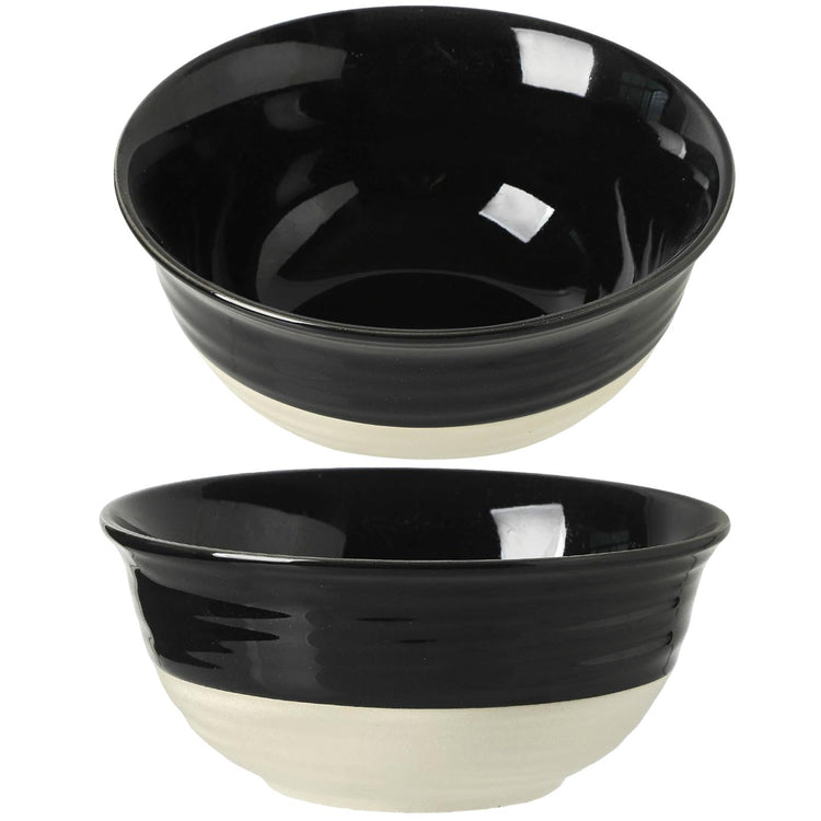 Large Porcelain Serving Bowls Set of 2 (2 Count)