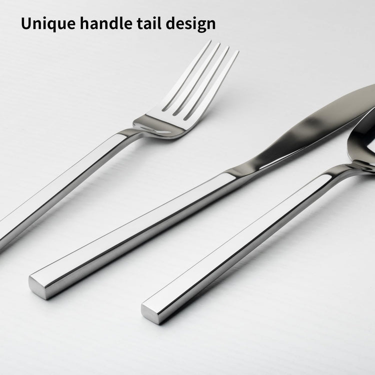 Cube 20 Piece Forged Flatware Set (4 Count)
