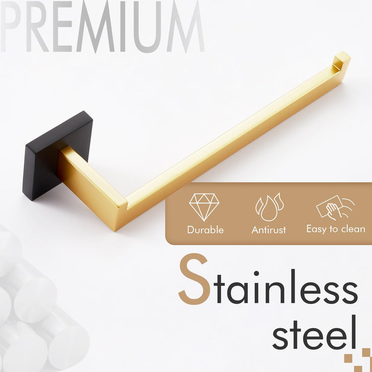 Towel Bar for Bathroom Wall Mount 9'' Hand Towel Holder T