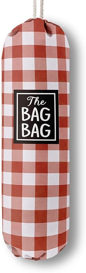 Funny Grid Bag Bag, Grocery Bags Holder Organizer For Shopping Bags, Wall Mount Plastic Bags Storage Container Dispensers, Gift For The Preferred Family And Friends