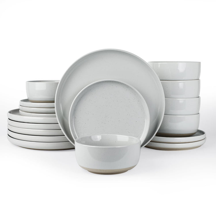 Milkyway 18 Piece Stoneware Dinnerware Set
