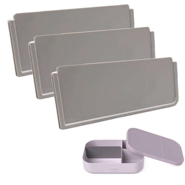 3Pcs Bento Box Replacement Dividers (3 Count)