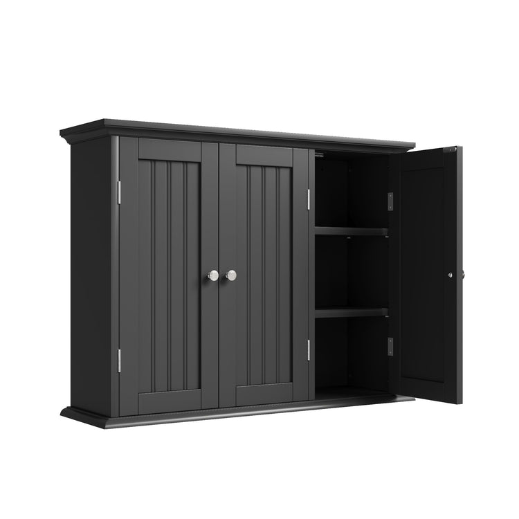 Laundry Cabinet with 3 Doors and Adjustable Shelves