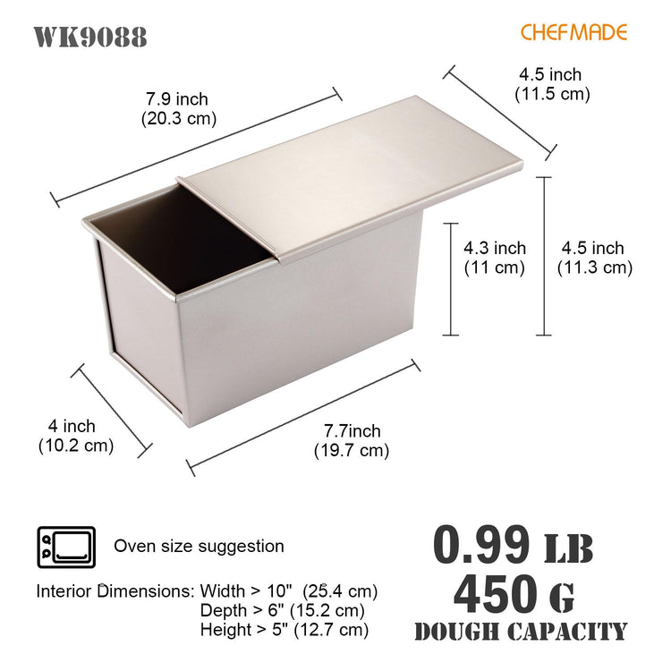 Pullman Loaf Pan with Lid
