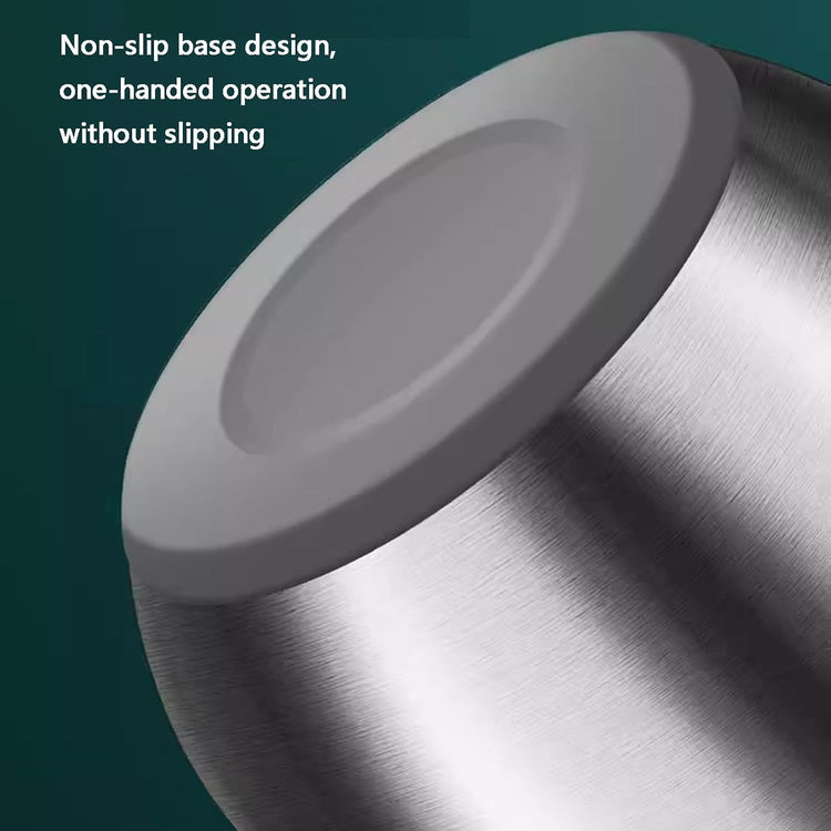 6L Salad Spinner, Stainless Steel Large Vegetable Washer, PP Lid, for Fruit Washer, Pasta and Fries Spinner