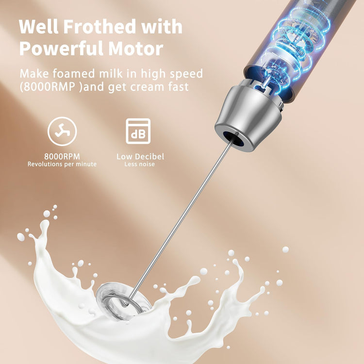 LunaFro Rechargeable Milk Frother