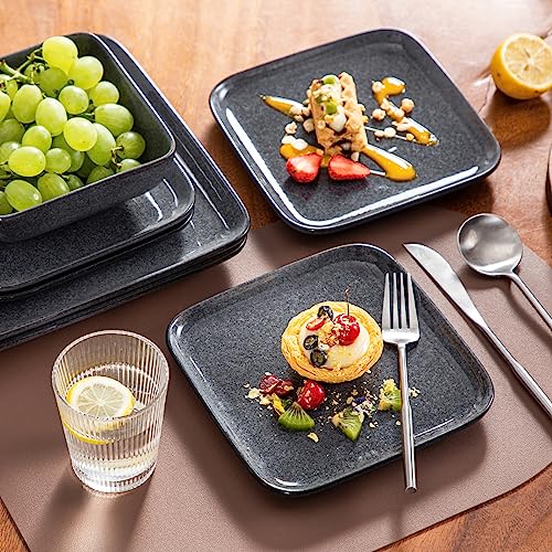 Stern Gray Dinnerware Set for 4 (Gray / Service for 4 (16 Pcs))