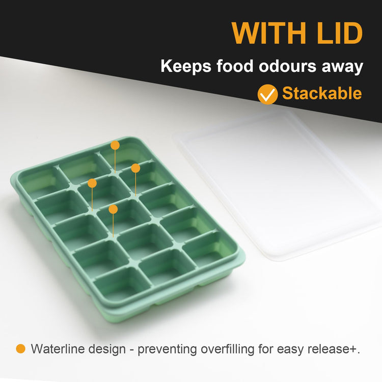 Ice Cube Trays Set of 3 (3 Count)