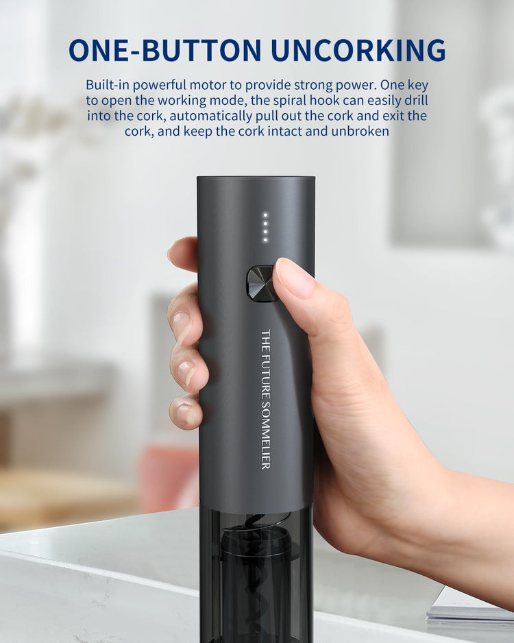 Rechargeable Electric Wine Opener Set 7