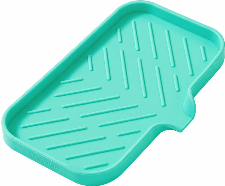 Silicone Soap Dish with Drain Spout