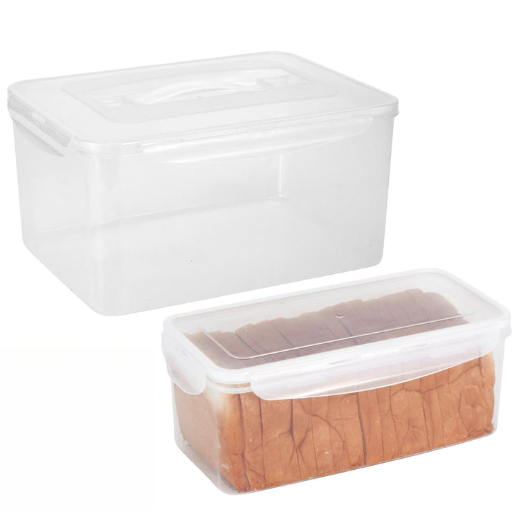 2 Bread Box with Airtight Lids (394 Ounce)