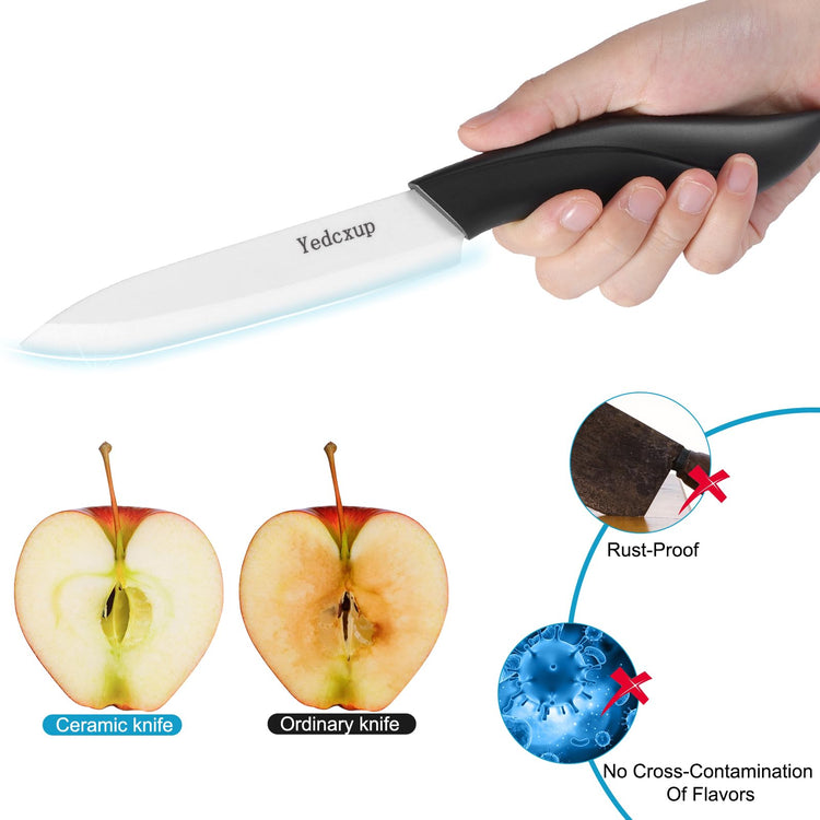 Ceramic Knives Set 6 Pack (6 Count)
