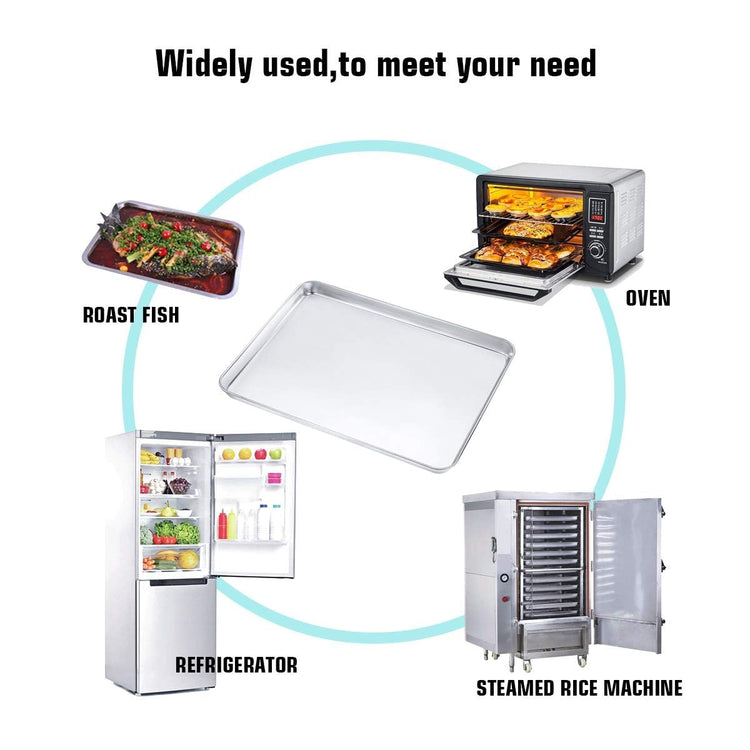 Stainless Steel Baking Sheet Set of 4