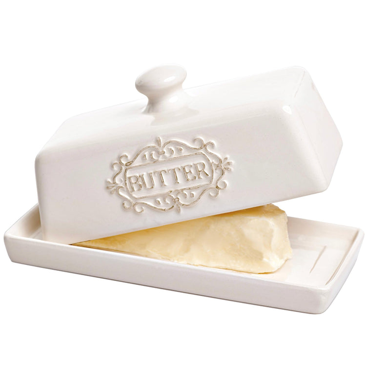 Covered Butter Dish with Lid