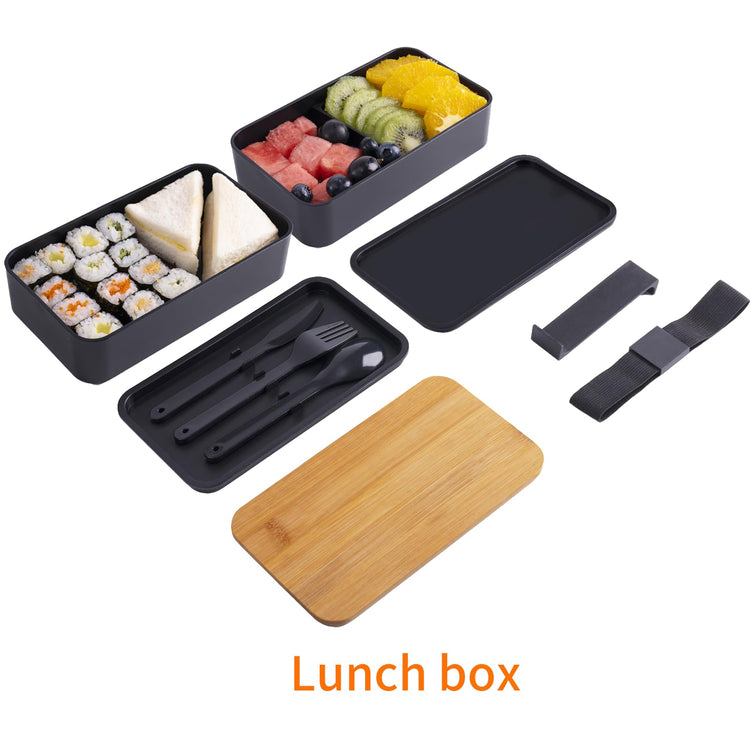 Bento Box Adult Lunch Box with lunch bag