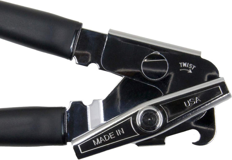 World's Best Can Opener - Made in USA - Sold by Vets - Easy Turn - Manual Can Opener