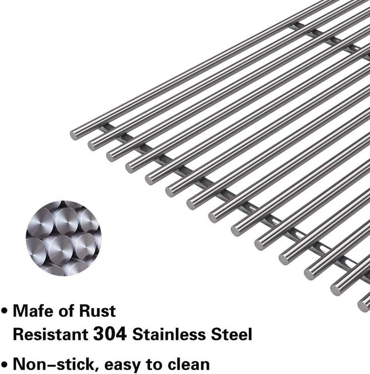 S591SC (3-Pack) 19 1/4" Stainless Steel Wire Cooking Grid Grates Replacement for Brinkmann, Charmglow and Jenn Air 720-0337,720-0512,Kirkland 720-0193 720-0432,720-0025, 720-0108