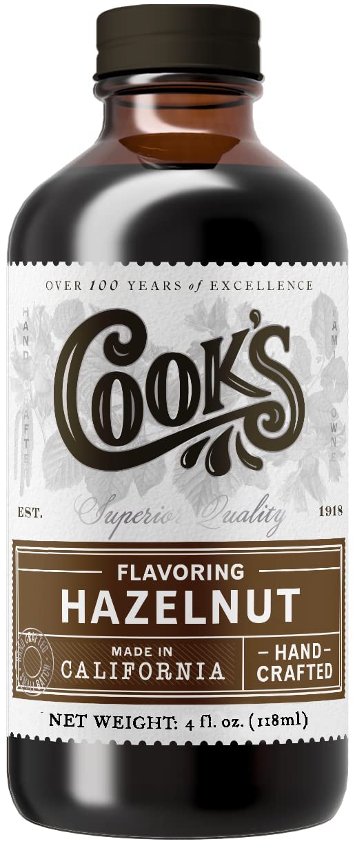 Pure Hazelnut Extract for Baking (4 Fl Oz)